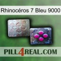 Rhinocéros 7 Bleu 9000 38